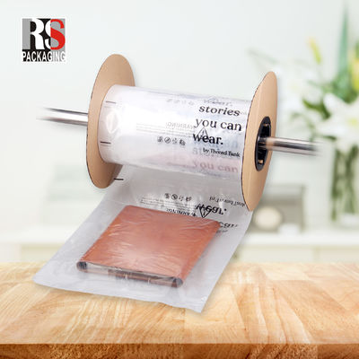 LDPE กระเป๋าพลาสติกเปลือก เปิดก่อน Poly AutoBag On A Roll Gravure Printing