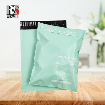 2 มิล Biodegradable เปิดไปรษณีย์กระเป๋าสะพายอัตโนมัติ Packaging Custom พิมพ์ Poly Mailers