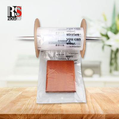 PE Fan พับ Pre- เปิด Poly Auto Bag บน Roll การออกแบบ Antistatic เปลือก