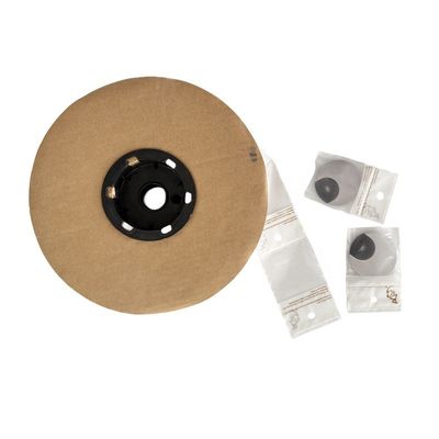 อุตสาหกรรม LDPE PE Autobag กระเป๋าสะพายพลาสติกที่เปิดก่อนบนม้วนสําหรับเครื่องจักรอัตโนมัติ