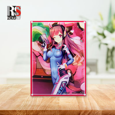 66x91 การค้า การ์ดกีฬา แขนพิมพ์สีของขวัญ PP TCG การ์ดแข็ง ป้องกัน