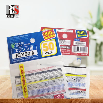 OPP BOPP กระเป๋า Poly กระเป๋าหัว Cellophane ใส กระเป๋าบรรจุ