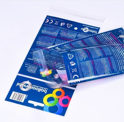 การพิมพ์ตามสั่ง Opp Self Adhesive Poly Bags สําหรับบรรจุกระเป๋ายืน