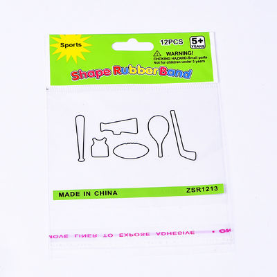 การพิมพ์ตามสั่ง Opp Self Adhesive Poly Bags สําหรับบรรจุกระเป๋ายืน