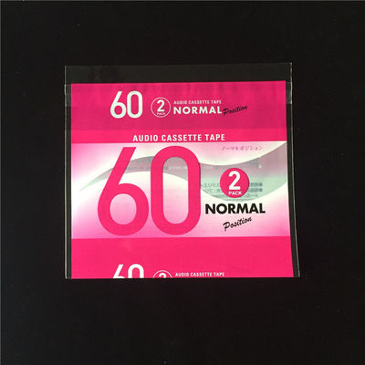 กระเป๋าสะพายหัวเซลโลฟานที่กําหนดเอง Poly Packing Opp Self Adhesive Clear Plastic Bag