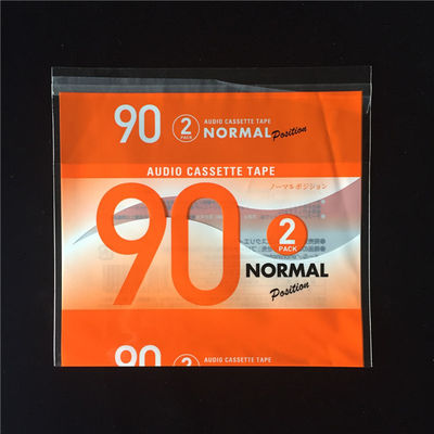 กระเป๋าสะพายหัวเซลโลฟานที่กําหนดเอง Poly Packing Opp Self Adhesive Clear Plastic Bag
