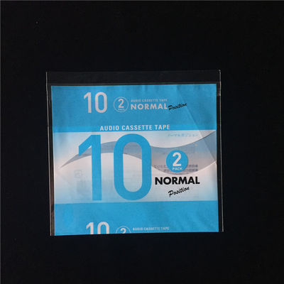 กระเป๋าสะพายหัวเซลโลฟานที่กําหนดเอง Poly Packing Opp Self Adhesive Clear Plastic Bag
