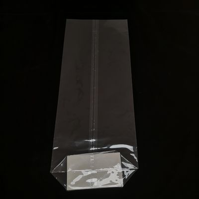 Poly Opp Cross Block Square Bottom ถุงพลาสติกถุงบรรจุอาหารที่ปิดได้ใหม่