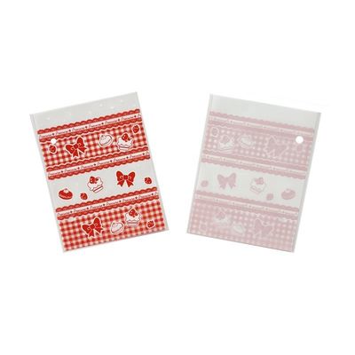 ช็อคโกแลต แพ็ค Opp หัวกระเป๋า Self Adhesive Seal ชัดเจน OPP กระเป๋าเซลโล่สําหรับอาหารว่าง