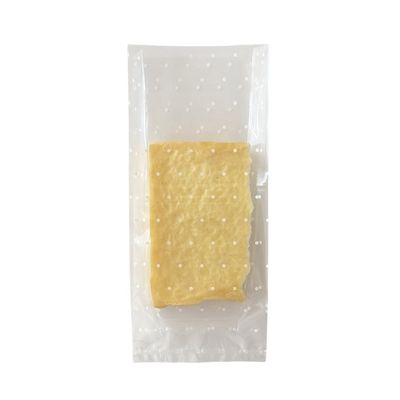 ช็อคโกแลต แพ็ค Opp หัวกระเป๋า Self Adhesive Seal ชัดเจน OPP กระเป๋าเซลโล่สําหรับอาหารว่าง