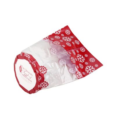 ช็อคโกแลต แพ็ค Opp หัวกระเป๋า Self Adhesive Seal ชัดเจน OPP กระเป๋าเซลโล่สําหรับอาหารว่าง