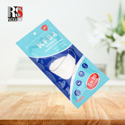 RS31-1 3 ชั้น กระเป๋า poli กระเป๋าพลาสติก Zip Lock กระเป๋าบรรจุสําหรับหน้ากาก