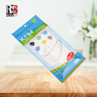 RS31-1 3 ชั้น กระเป๋า poli กระเป๋าพลาสติก Zip Lock กระเป๋าบรรจุสําหรับหน้ากาก