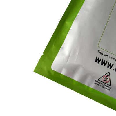 กระเป๋าสะพายอัลลูมิเนียมผง LED Light Strip Packaging Anti Static Ziplock Bag With Tear Notches กระเป๋าสะพายอัลลูมิเนียมผง LED Light Strip กระเป๋าสะพายอัลลูมิเนียมผง LED Light Strip กระเป๋าสะพายอัลลูมิเนียมผง
