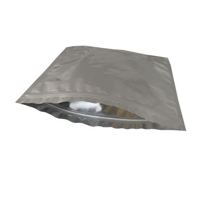 กระเป๋าสะพายอัลลูมิเนียมผง LED Light Strip Packaging Anti Static Ziplock Bag With Tear Notches กระเป๋าสะพายอัลลูมิเนียมผง LED Light Strip กระเป๋าสะพายอัลลูมิเนียมผง LED Light Strip กระเป๋าสะพายอัลลูมิเนียมผง