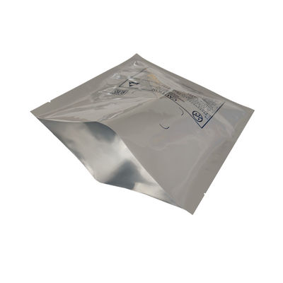 กระเป๋าสะพายอัลลูมิเนียมผง LED Light Strip Packaging Anti Static Ziplock Bag With Tear Notches กระเป๋าสะพายอัลลูมิเนียมผง LED Light Strip กระเป๋าสะพายอัลลูมิเนียมผง LED Light Strip กระเป๋าสะพายอัลลูมิเนียมผง