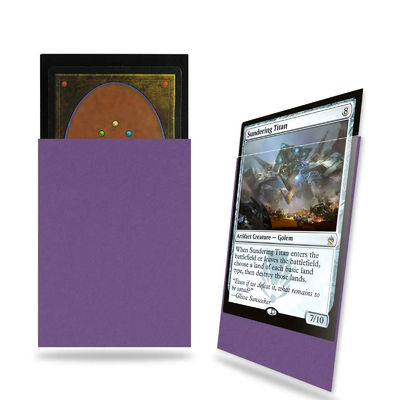 Yugioh /MTG / TCG / CCG แผ่นไพ่เล่น แผ่นไพ่เกม แผ่นคุ้มกันไพ่ไอนิเมะ แผ่นไพ่มังกร