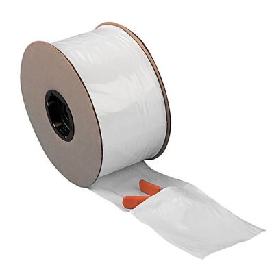 ถุงโพลีเอทิลีน (PE) แบบเปิดล่วงหน้าบนม้วนสำหรับระบบบรรจุอัตโนมัติ