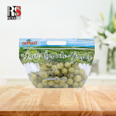 ถุงบรรจุผักสดและผลไม้มะม่วงพร้อมตัวเลือกซิปล็อค