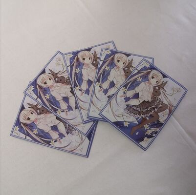 ปลอกสวมการ์ดอนิเมะพิมพ์ลายพิเศษเฉพาะบุคคล อุปกรณ์เสริมเกมการ์ด ปลอกสวมการ์ดลายศิลปะตามสั่ง