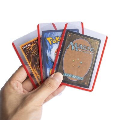 เนื้อผงกระจ่างกระจ่าง Custom Matte Game Card Sleeve การพิมพ์ที่สวยงาม