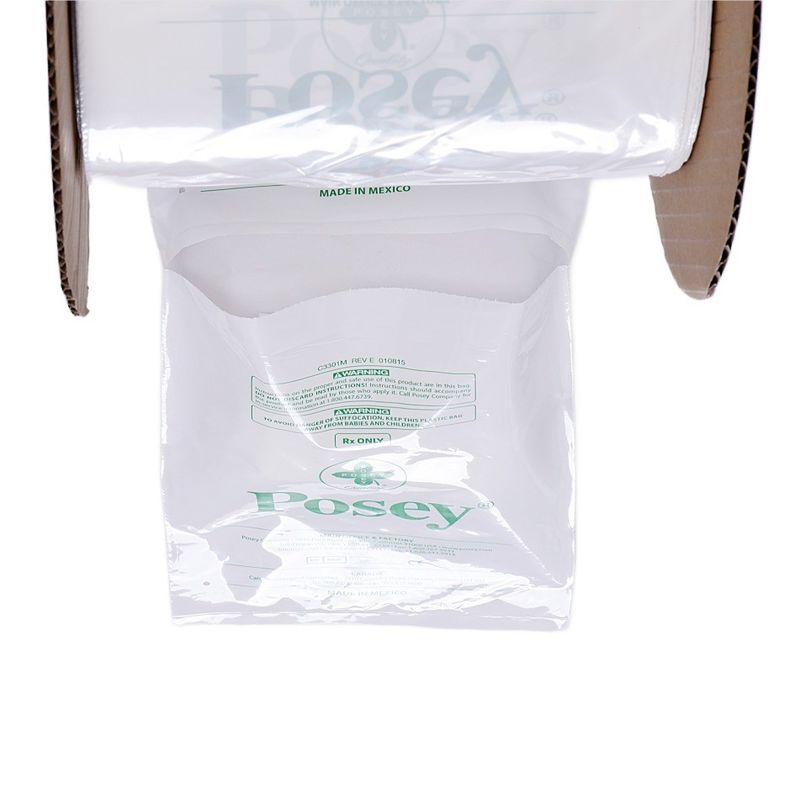 LDPE กระเป๋าพลาสติกใส เปิดก่อนกระเป๋าพอลี่บนกล่องด้านข้าง Gusset กระเป๋ารถยนต์สําหรับเสื้อผ้า