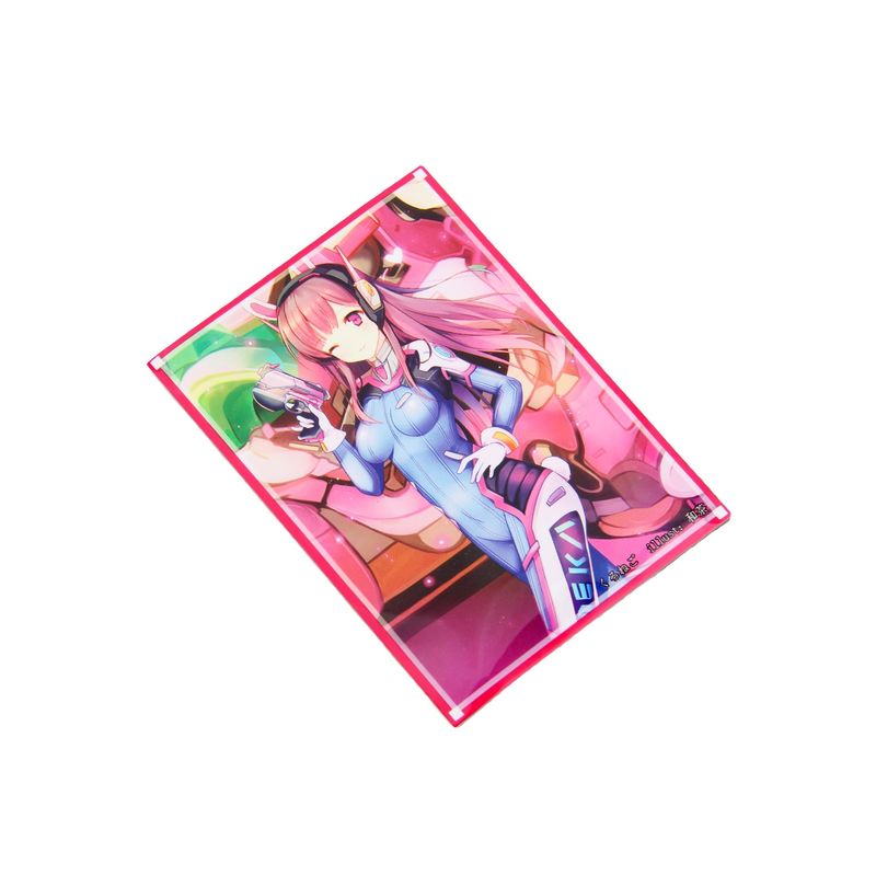 66x91 การค้า การ์ดกีฬา แขนพิมพ์สีของขวัญ PP TCG การ์ดแข็ง ป้องกัน