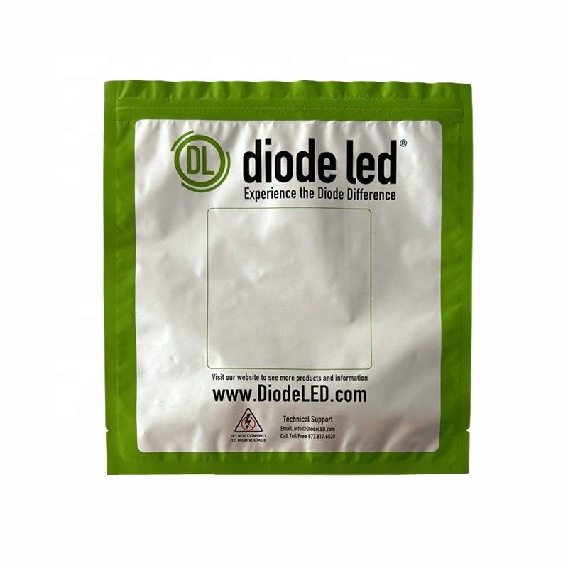 กระเป๋าสะพายอัลลูมิเนียมผง LED Light Strip Packaging Anti Static Ziplock Bag With Tear Notches กระเป๋าสะพายอัลลูมิเนียมผง LED Light Strip กระเป๋าสะพายอัลลูมิเนียมผง LED Light Strip กระเป๋าสะพายอัลลูมิเนียมผง