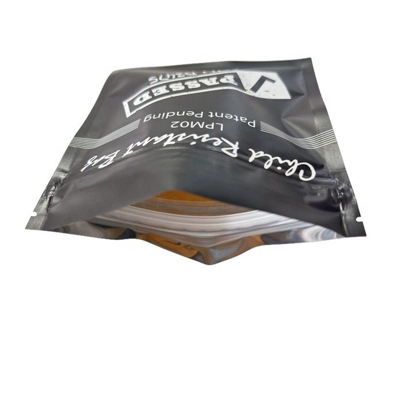 แมทกันกลิ่น Mylar ยืนขึ้นโฟลย Zip Lock Mylar กระเป๋ากระเป๋ากันเด็ก