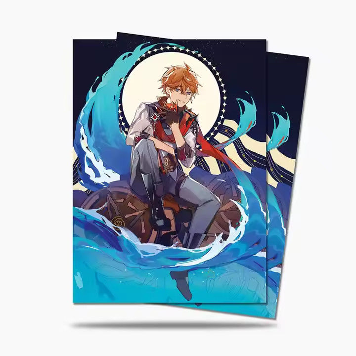 ปรับแต่ง 61x91mm กีฬาพิมพ์ Anime Card Holder Logo พิมพ์การค้า