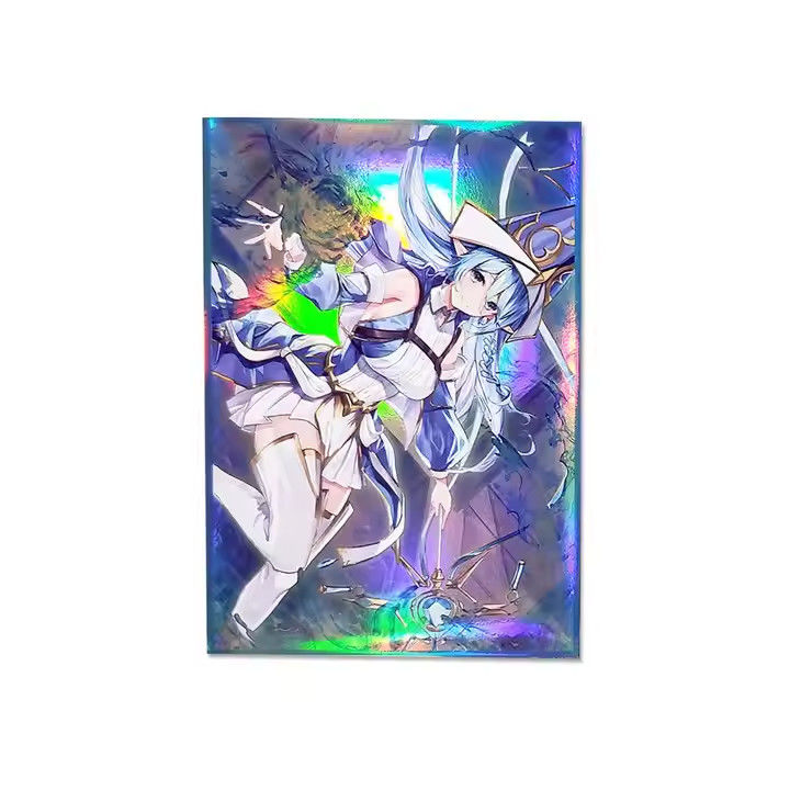 เกมพิมพ์ศิลปะตามสั่ง Tcg Yugioh Mtg การ์ดเวทย์มาตรฐานขนาดเล็ก เกมการค้าพลาสติก Tcg Mtg