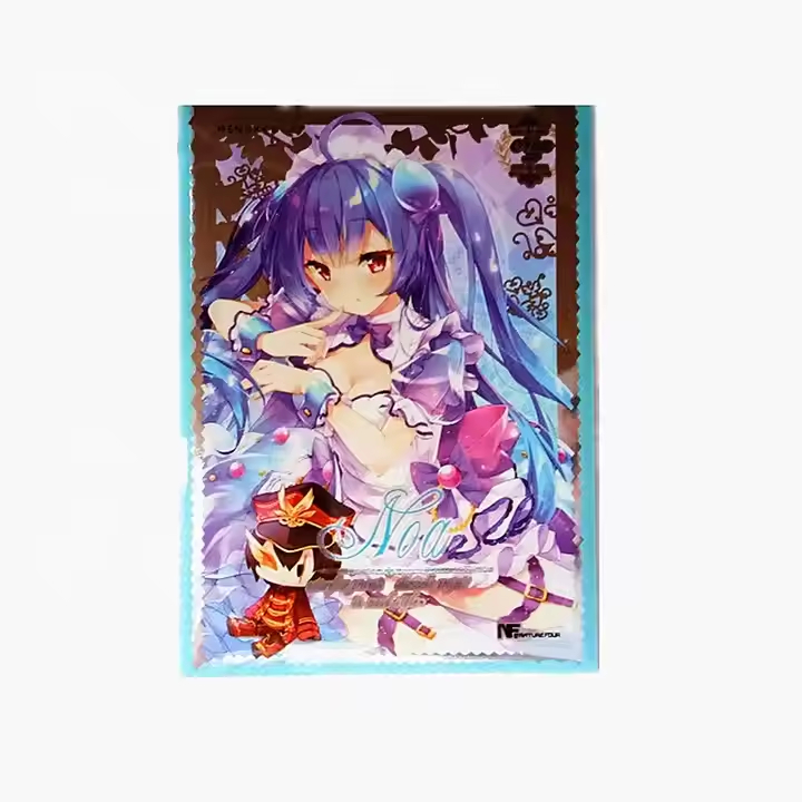 ปลอกสวมการ์ดแบบกำหนดเอง ขนาดมาตรฐาน สำหรับการ์ดกันน้ำ Perfect Sleeve สำหรับการ์ดเกมพลาสติกแบบด้าน การ์ดซื้อขาย